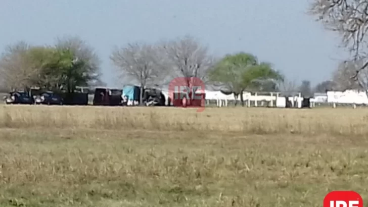 Gran operativo en Díaz por una carrera clandestina de caballos: 20 detenidos