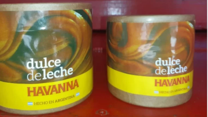 Prohibieron la venta de un dulce de leche falsificado que imita al de Havanna