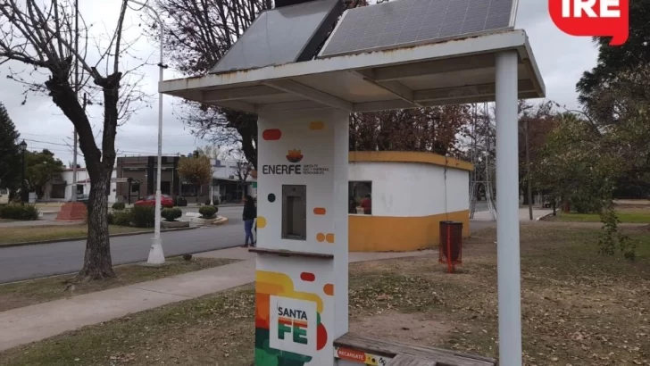 Después de dos años repararon la estación solar del parquecito y llaman a “cuidarla”