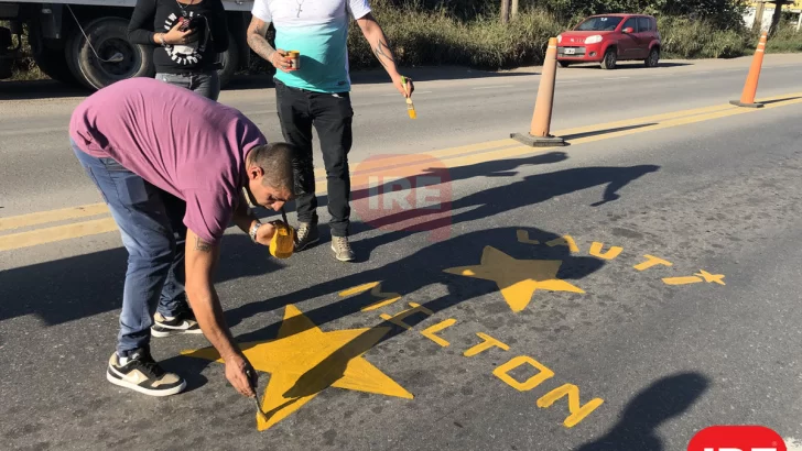 A dos años del accidente homenajearon a Milton y Lautaro