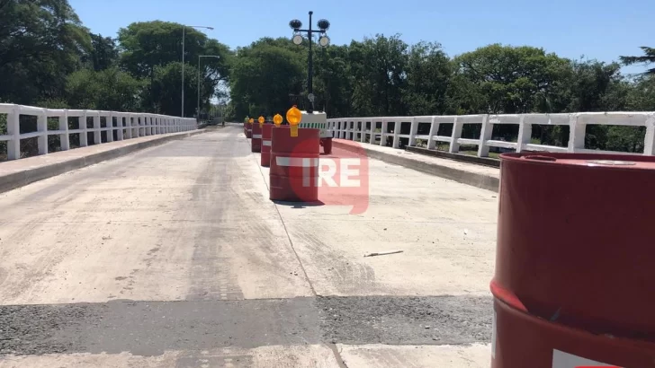 Vialidad Nacional habilitó el paso por el puente de Ruta 11