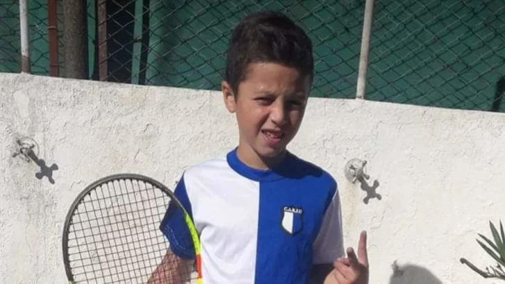 Un niño de Barrancas lidera el ranking del top ten de tenis