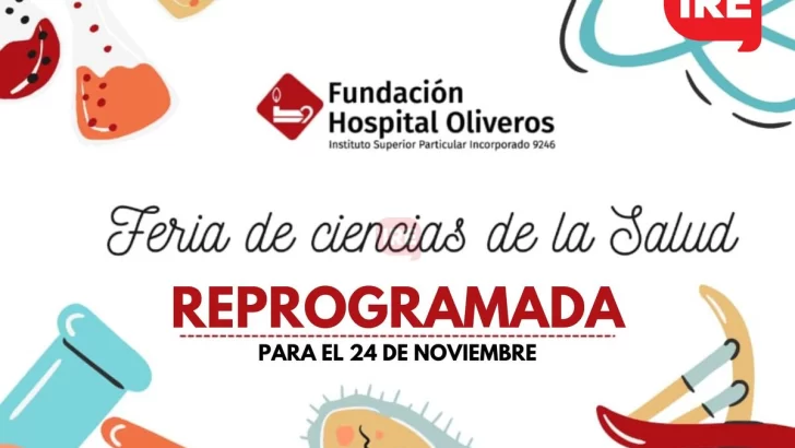 Se reprogramó la feria de ciencias de la salud de Fundación Hospital Oliveros