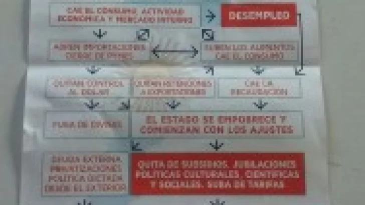 Martín Calori hace campaña puerta a puerta para apoyar a Daniel Scioli
