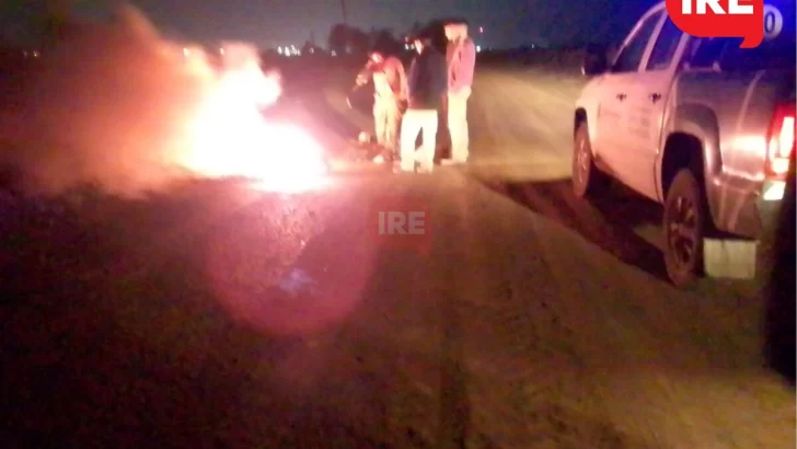 Detectaron a cuatro hombres quemando cables en la zona portuaria de Timbúes