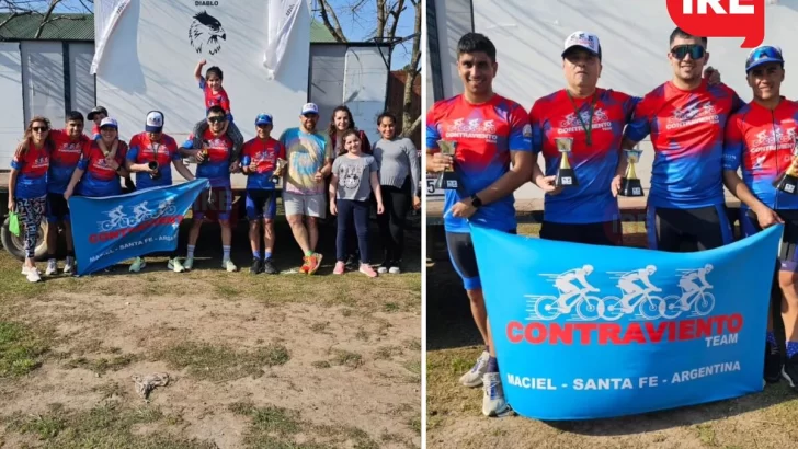 Jornada exitosa para el ciclismo macielense en “La vuelta al Carancho Diablo”