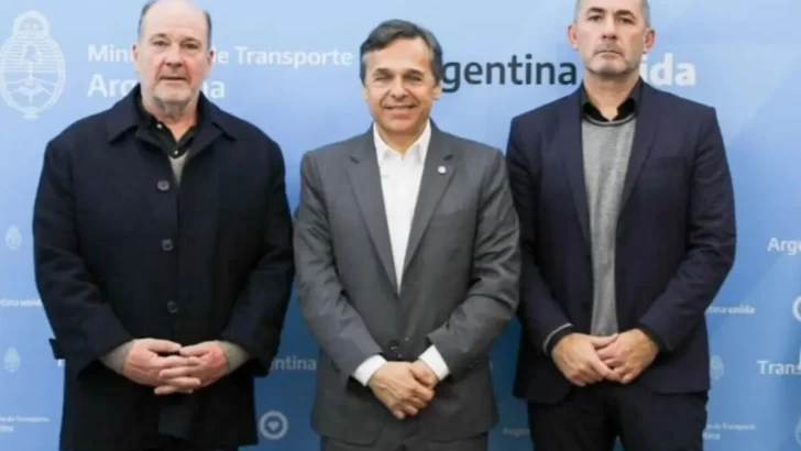 Recibieron Cattaneo en el ministerio de Transporte y solicitó barreras para el pueblo