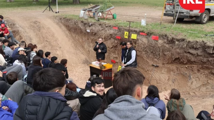 El INTA tuvo su 5° Jornada para Escuelas Agrotécnicas “Conociendo nuestro suelo”