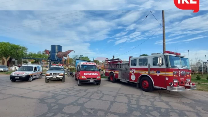 El cuartel de bomberos voluntario de Serodino sumó su unidad 5 para logística