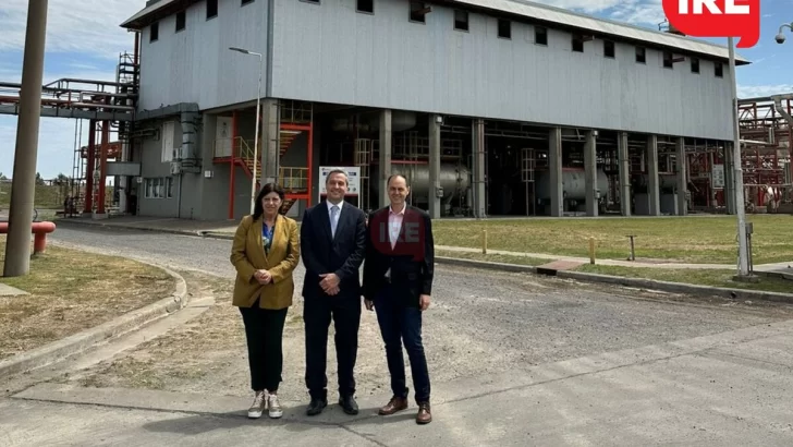 Más cerca: Rasetto y García visitaron una planta de Biodiesel en Puerto San Martín