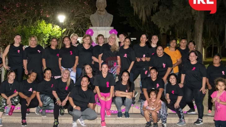 Timbúes realizó una especial jornada de concientización sobre el cáncer de mama