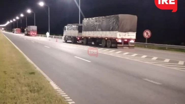 La provincia detectó excesos de cargas en camiones por más de 100 toneladas