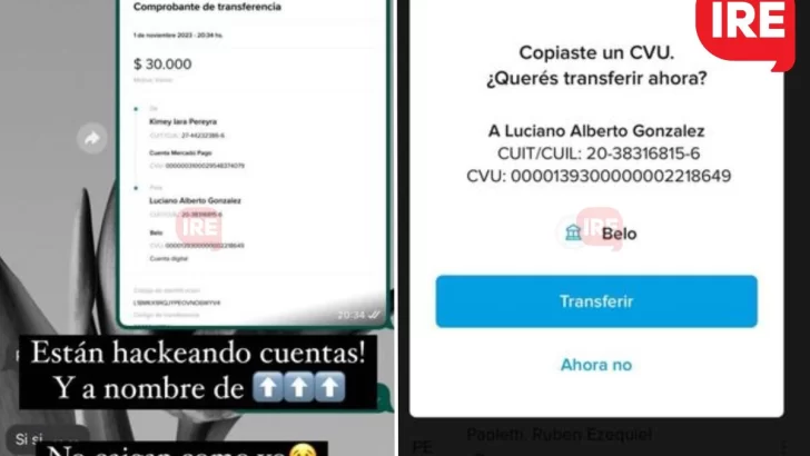 Le hackearon el whatsapp y en pocas horas robaron más de 500 mil pesos