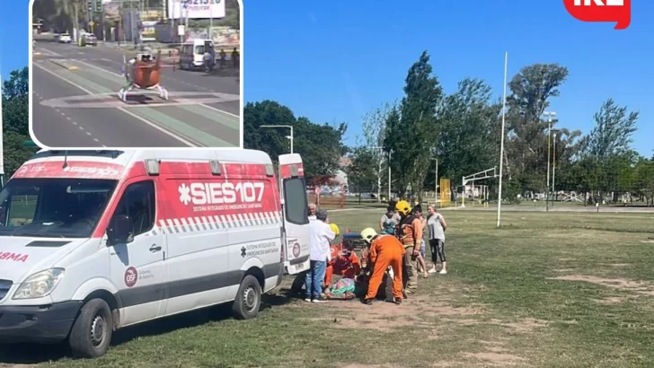 El hombre de Serodino que trasladó en helicóptero evoluciona y ya está en sala