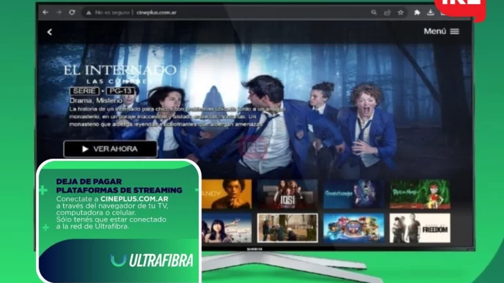 Para mataronear sin límites: UltraFibra invita a mirar series y películas gratis en Cineplus