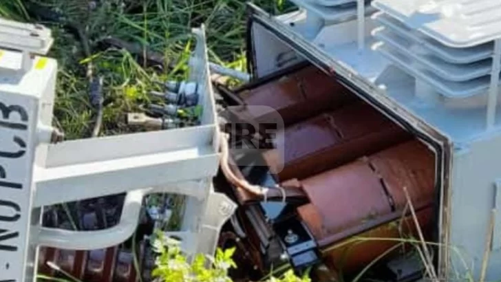 Vecinos frenaron el robo de un transformador pero hace mas de un día que están sin luz