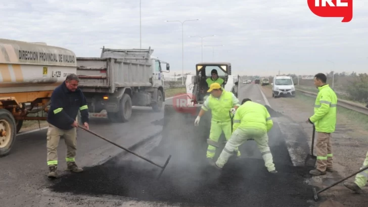 Vialidad provincial invierte 145 millones en la reparación de la Autopista Rosario Santa Fe