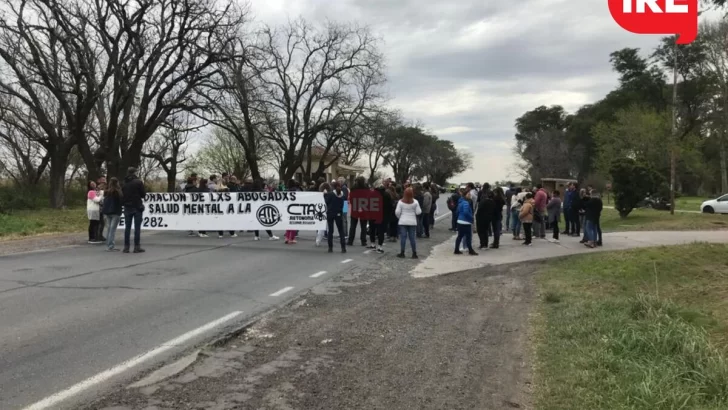 Hospital no cárcel: Mañana los trabajadores de la Colonia volverán a cortar la ruta