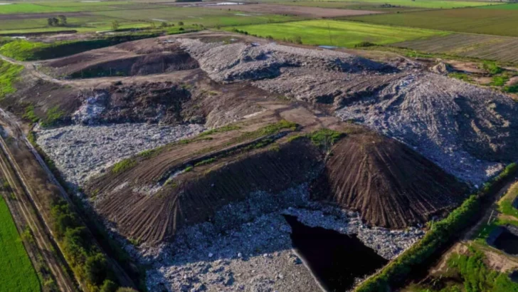 Contaminación en el relleno de Ricardone: Se detectaron altos niveles de carga orgánica y metales