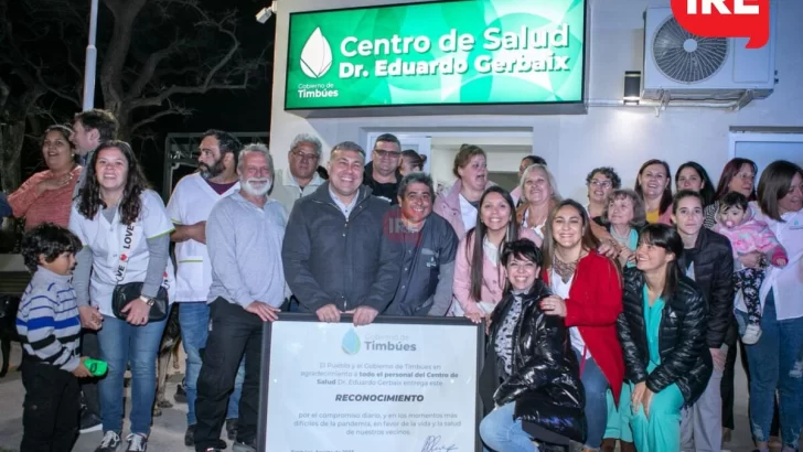 Timbúes inauguró la nueva guardia médica y sigue apostando al Centro de Salud