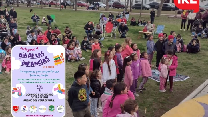 Monje celebra el Día de las Infancias con una tarde llena de actividades en el predio