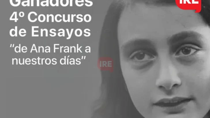 Ana Frank a nuestros días: Finalizó el concurso y los ganadores viajarán a Buenos Aires