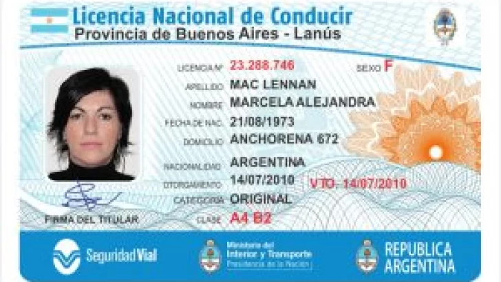 Monje ya tiene fecha en junio para la renovación del carnet de conducir