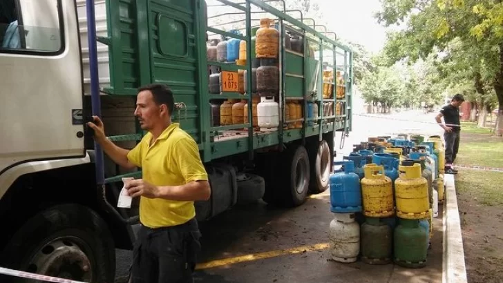 Gran adhesión de los vecinos gaboteros al programa garrafa social