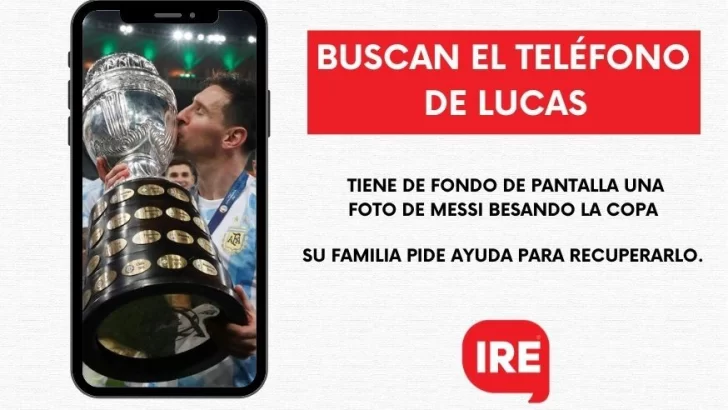 La familia de Lucas pide que le devuelvan el celular del adolescente fallecido