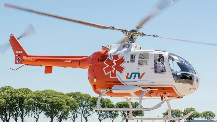 Timbúes sumará la cobertura del helicóptero sanitario para emergencias