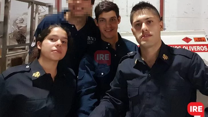 Tres hermanos bomberos le salvaron la vida a un bebé con un rápido RCP