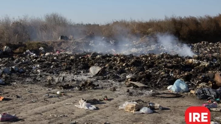 Medio ambiente intimó el cese de actividad del nuevo basural