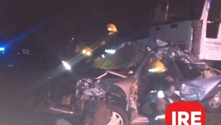 Cinco vehículos protagonizaron un accidente múltiple en la 34