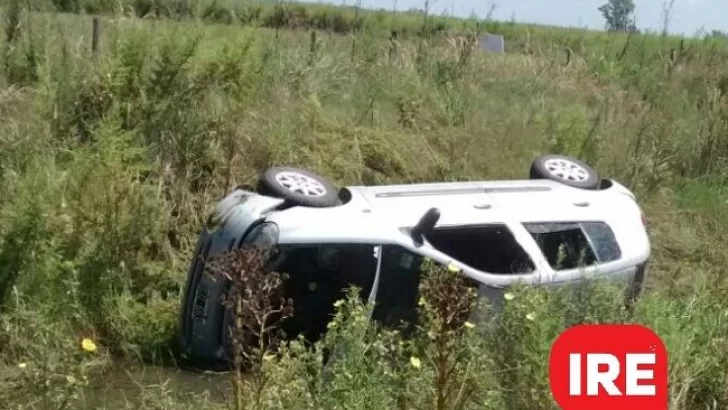 Dos accidentes. Uno sobre la Ruta 91, y otro dentro del pueblo