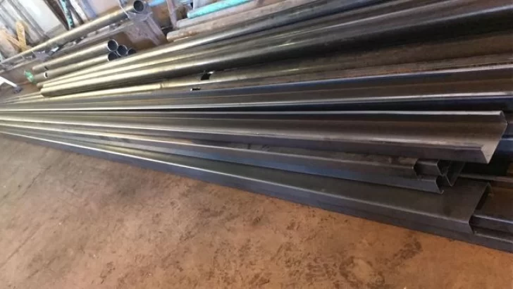 Llegó material para la obra de la Planta Procesadora de Pescados