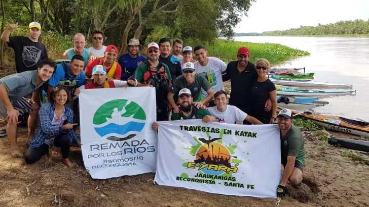 Comenzó una remada para defender los ríos