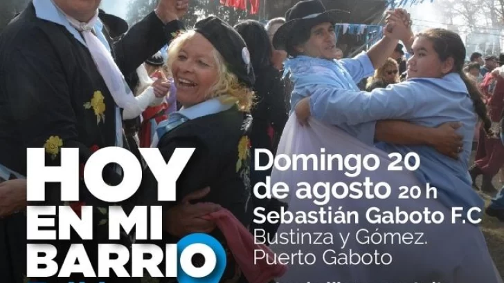 Domingo 20: “Hoy en mi barrio” a puro Folclore