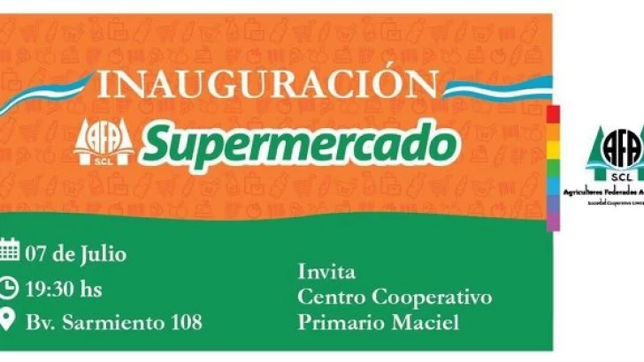 AFA inaugura un nuevo supermercado en Maciel