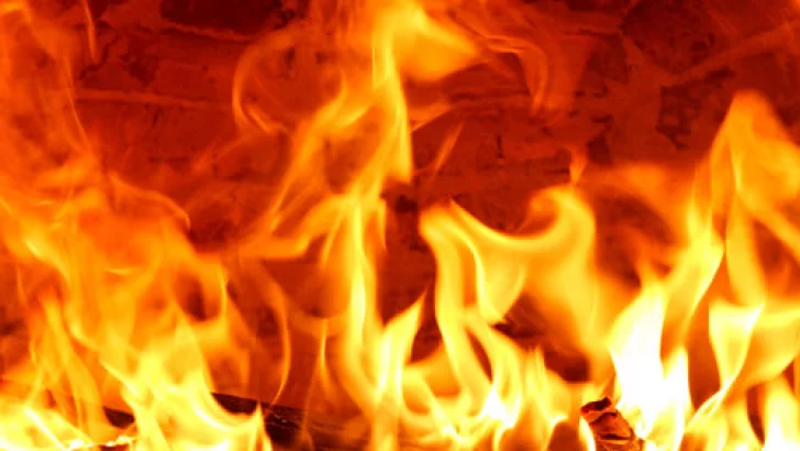 Se incendió un basural en Pueblo Andino