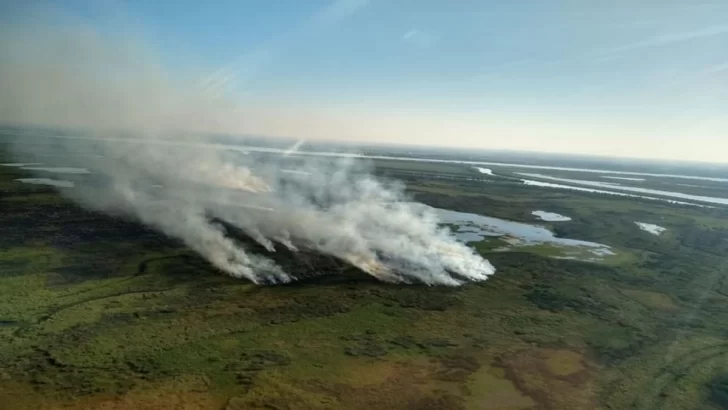 Siete entrerrianos fueron detenidos por incendios en las islas