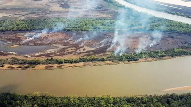 El Delta tiene un sólo foco activo detectado en las islas de Puerto Gaboto