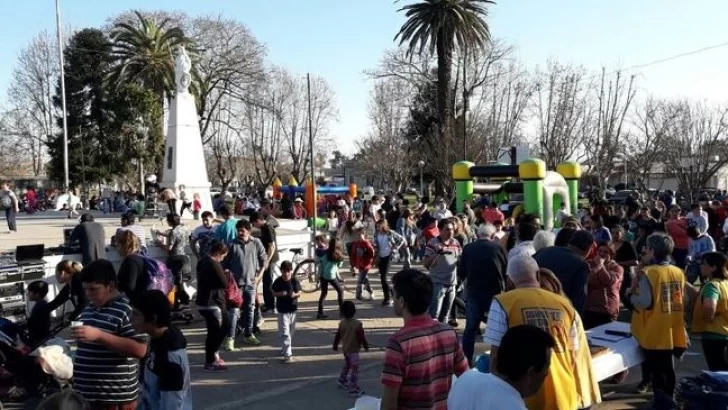 Barrancas disfrutó de una excelente jornada para los niños