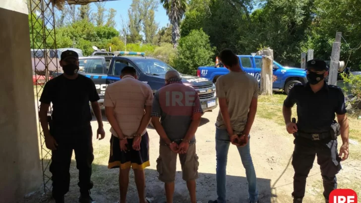 Le robaron a un vecino y los agarraron con el botín en el auto: Tres detenidos