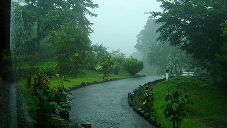 Miércoles con probabilidad de lluvia para la tarde