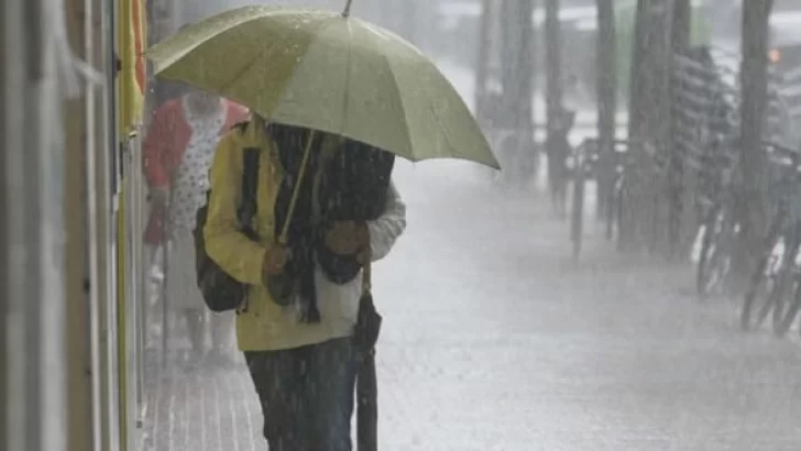 El SMN emitió una nueva alerta por lluvias y tormentas fuertes