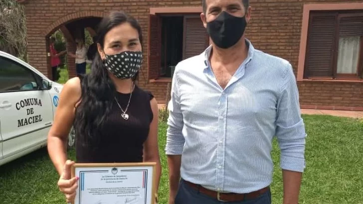 Marina Orona: “Estoy muy contenta con el reconocimiento, amo correr”