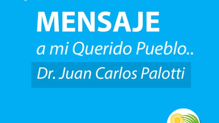 Luego de las agresiones Palotti se dirigió a la comunidad