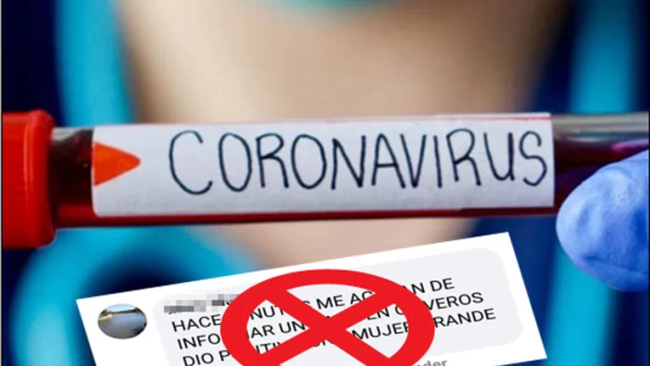 Viralizan un falso mensaje de un caso positivo en Oliveros