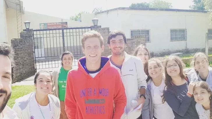 Llegó un grupo de jovenes misioneros y proponen actividades