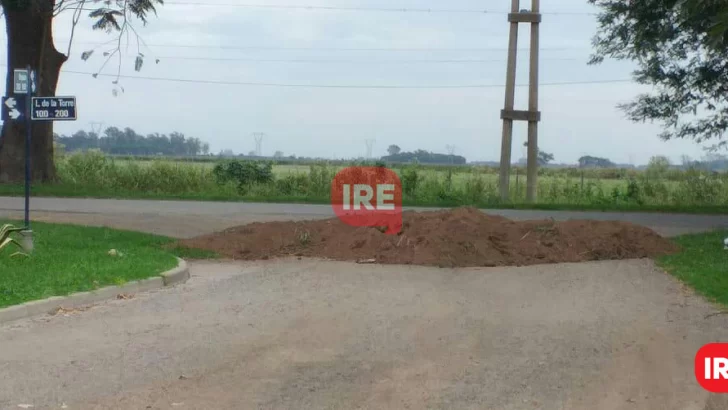 Monje cerró todos los accesos y controla a quienes circulan